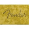 T-shirt fender® spaghetti logo tie-dye, senape, m