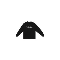 Fender® spaghetti logo long-sleeve t-shirt, black, m