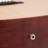 Chitarra acustica mancina Dreadnought cutaway in finitura open pore satinata con preamp