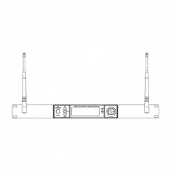 Kit per montaggio a rack 19" per sistemi wireless WireFree