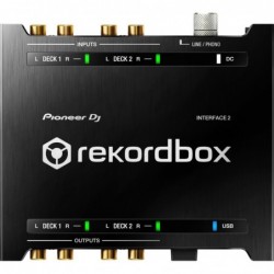 Interfaccia audio con rekordbox dj e rekordbox dvs