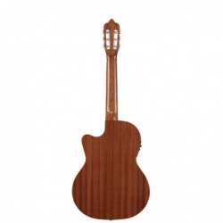 Chitarra classica con top cedro solido in finitura lucida -Vers. Cutaway amplificata (Made in Europe)