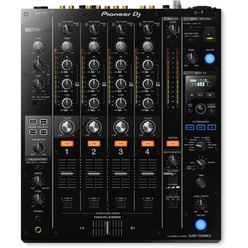 Mixer a 4 canali con DNA da discoteca