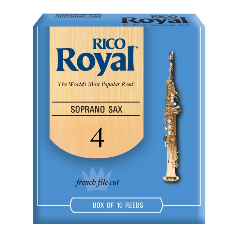 Ance per Sax Soprano in Sib Royal, Misura 4.0, confezione 10 pz