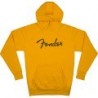 Felpa fender spaghetti logo hoodie, butterscotch blonde, l