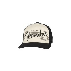 Cappello fender electric hat black/cream one size