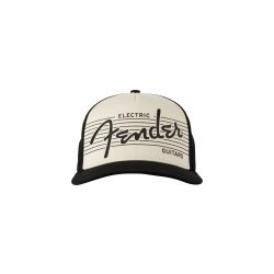 Cappello fender electric hat black/cream one size