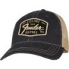 Cappello fender transition logo patch hat, black/stone one size