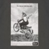 T-shirt fender vintage ad biker tee, graphite, xl