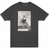 T-shirt fender vintage ad biker tee, graphite, m