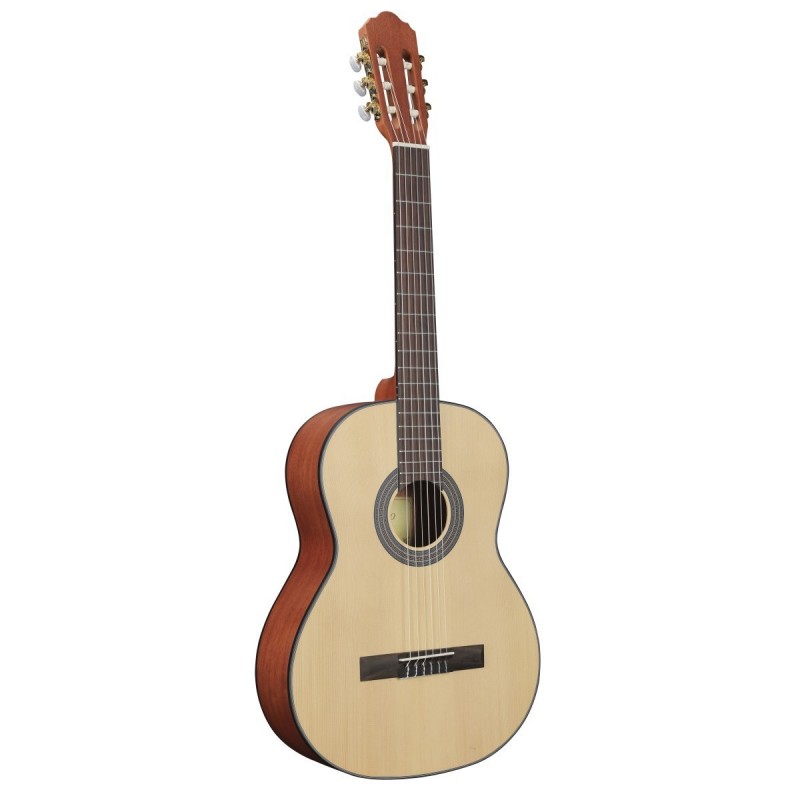 Chitarra classica 4/4 con top in abete - satin