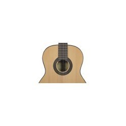 Chitarra classica 4/4 con top solido in abete - glossy