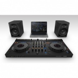 Console dj per performance a 4 canali