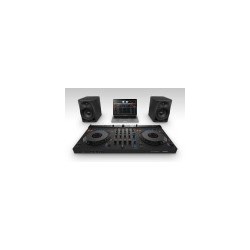 Console dj per performance a 4 canali