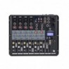Mixer professionale 8-canali con lettore mp3, connessione bt e multieffetto