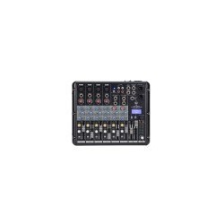 Mixer professionale 8-canali con lettore mp3, connessione bt e multieffetto