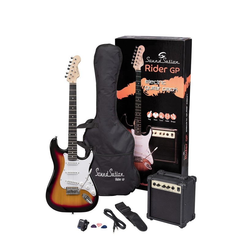 Guitar pack elettrico - 3t sunburst