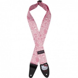 Tracolla fender® x hello kitty® polyestere, pink