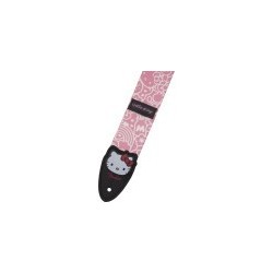 Tracolla fender® x hello kitty® polyestere, pink
