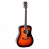 Chitarra acustica dreadnought con top in abete