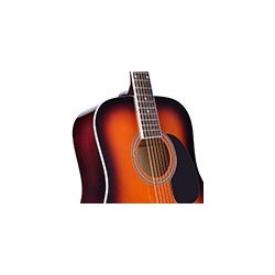 Chitarra acustica dreadnought con top in abete