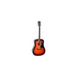 Chitarra acustica dreadnought con top in abete
