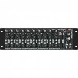 Mixer stereo in formato rack 19" 3U 12 canali