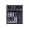 Mixer Audio Professionale a 5 Canali con Effetto Eco Digitale
