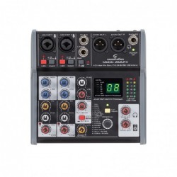 Mixer Audio Professionale con Multieffetto Digitale e Interfaccia Audio I/O USB fino a 24-bit/96kHz
