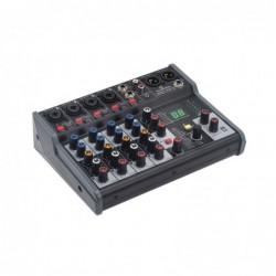 Mixer Audio Professionale 8-Canali con Multi-Effetto Digitale a 24-bit