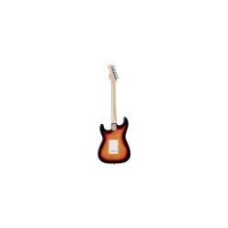 Chitarra elettrica double cutaway con 2 single coil + humbucker splittabile e meccaniche autobloccanti (equipaggiata Wilkinson,