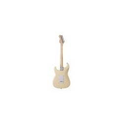 Chitarra elettrica double cutaway con 2 single coil + humbucker splittabile e meccaniche autobloccanti (equipaggiata Wilkinson,