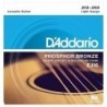 Phosphor Bronze Acoustic Guitar Strings, Light, 12-53