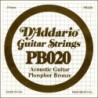 Phosphor Bronze Wound Acoustic Guitar Single String, .020