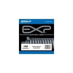 EXP Coated Nickel Round Wound Bass Guitar Single String, .100