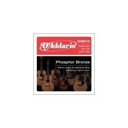 Phosphor Bronze Acoustic Bass Strings, Long Scale, 45-100