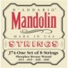 Mandolin Strings, Phosphor Bronze, Medium, 11-40