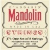 Mandolin Strings, Phosphor Bronze, Medium, 11-40