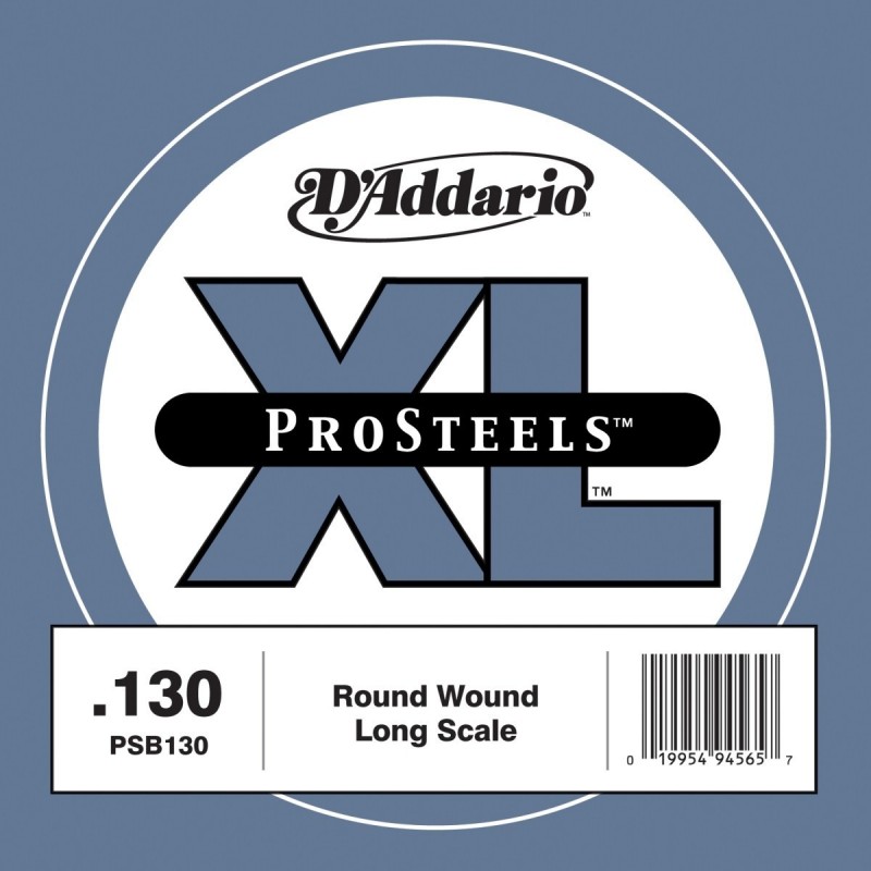 ProSteels Bass Guitar Single String, Long Scale, .130