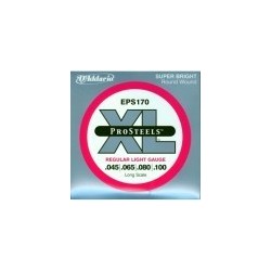 ProSteels Bass Guitar Strings, Light, 45-100, Long Scale