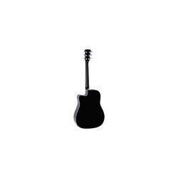 Chitarra acustica dreadnought cutaway elettrificata con top in abete